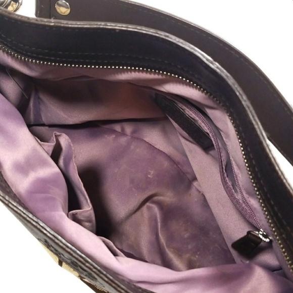 [Coach] Brown Medium Signature Zoe Hobo - Picture 5 of 8